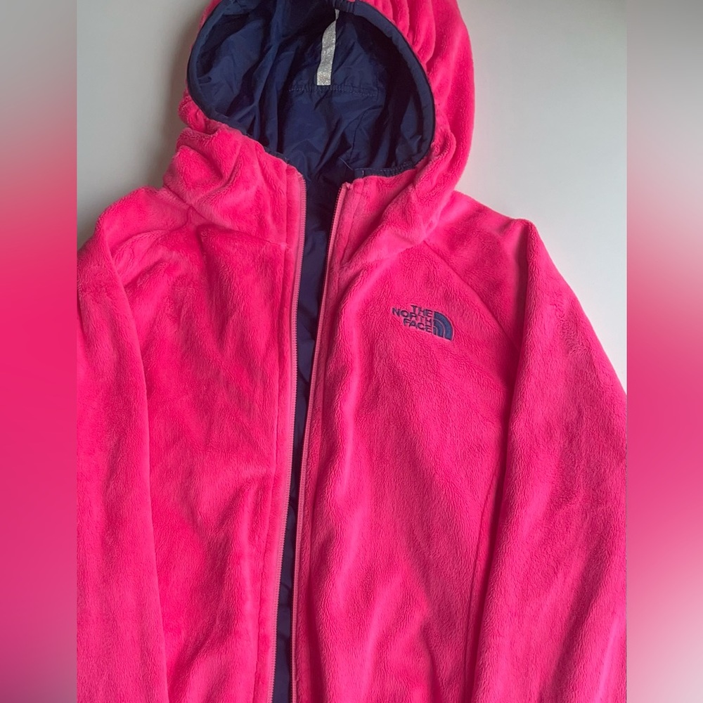 North face reversible jacket